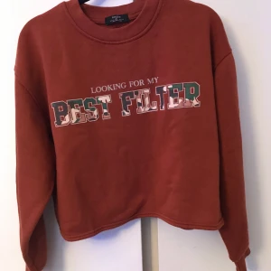 Tröja - Snygg tröja från Bershka med coolt tryck. Använd en eller två gånger. Frakt tillkommer. 