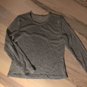  - Snygg glittrig långärmad tröja, skön och lite lös passform. Ganska genomskinlig. Säljer pga att den används för lite! :p priset kan diskuteras.