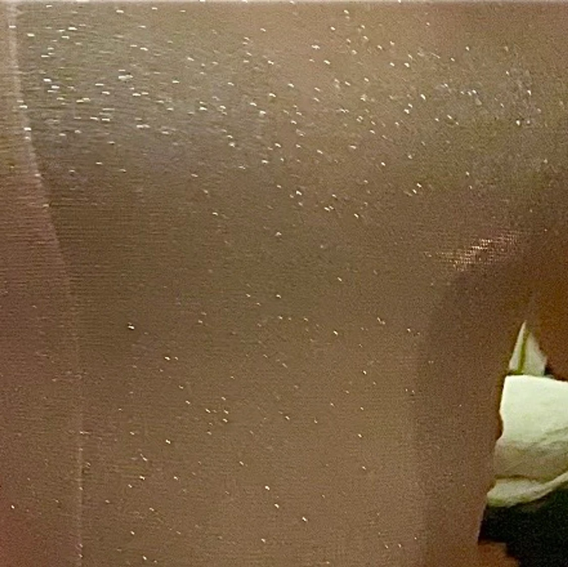 Ljusrosa glitter klänning - 90