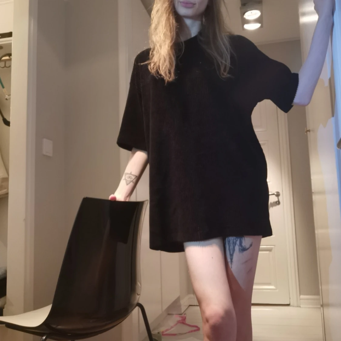 H&M klänning strl. L