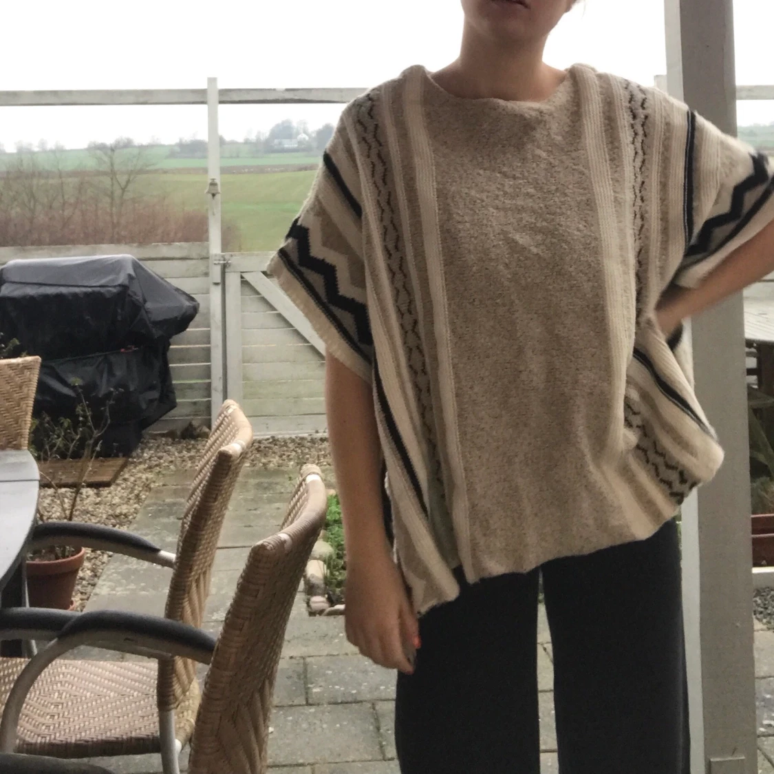 Mysig poncho 