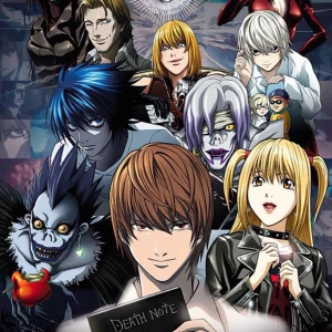 Death Note poster - Säljer min Death Note poster pga att jag inte längre har den uppsatt. Förutom några små skador längst ut på ena sidan (bild 3) - vilket jag aldrig sett eftersom den suttit i en ram - är den i väldigt bra skick.                                             🖤52 cm lång 41 cm bred🖤                                              Ramen som den sitter i på bild 2 ingår inte