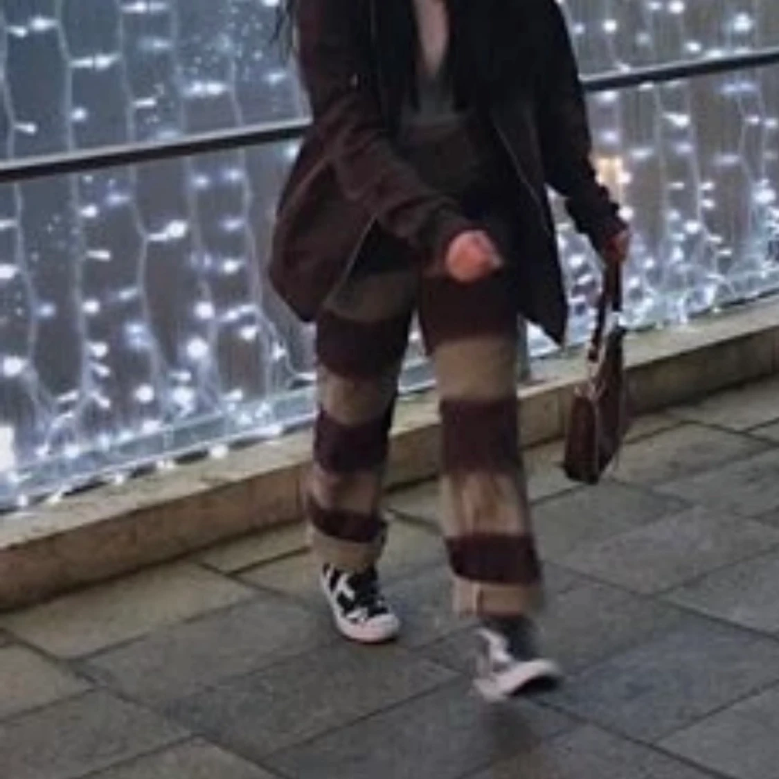 Snygga trendiga bruka byxor - 91