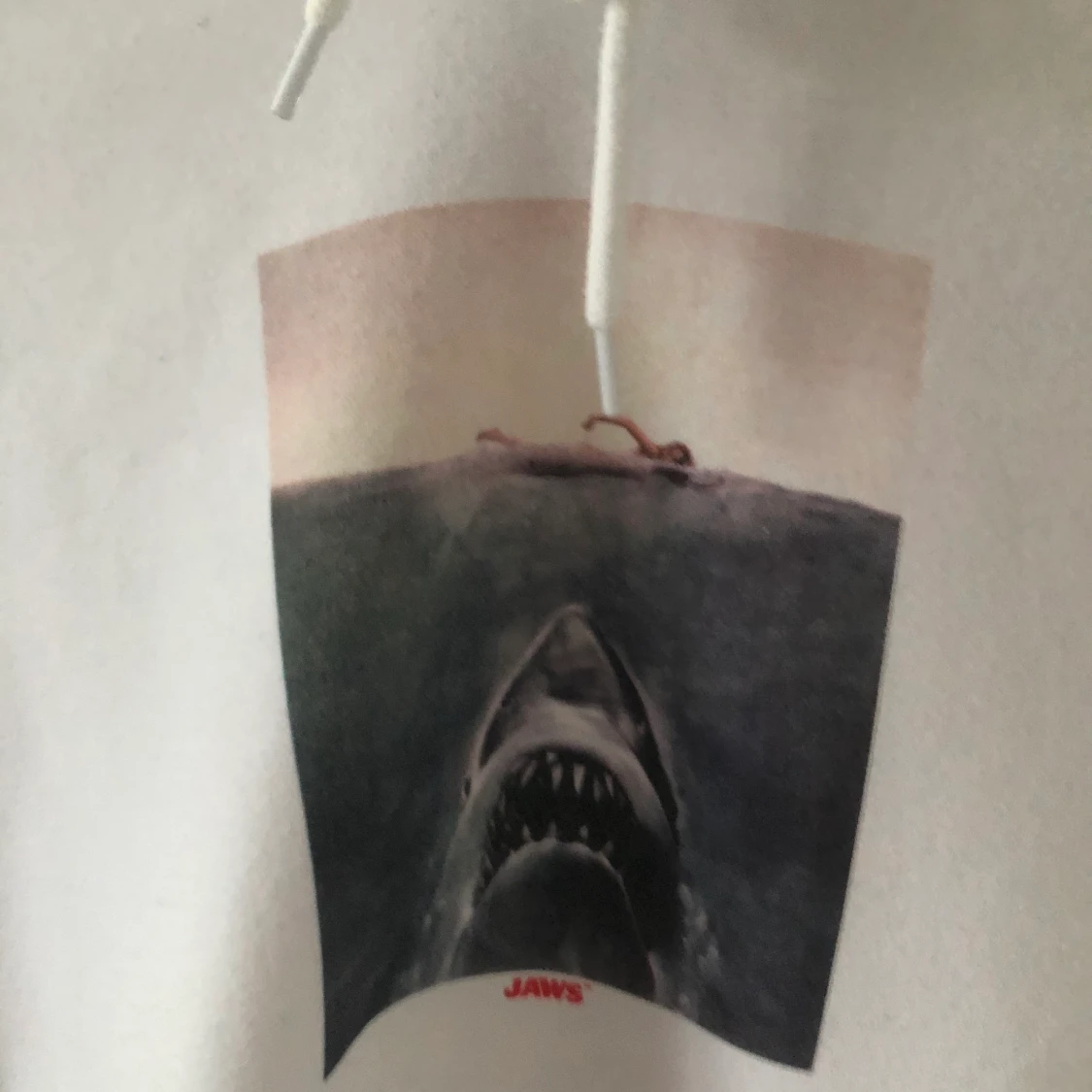 Hoodie insperierad från ”Jaws” från hm  - 90
