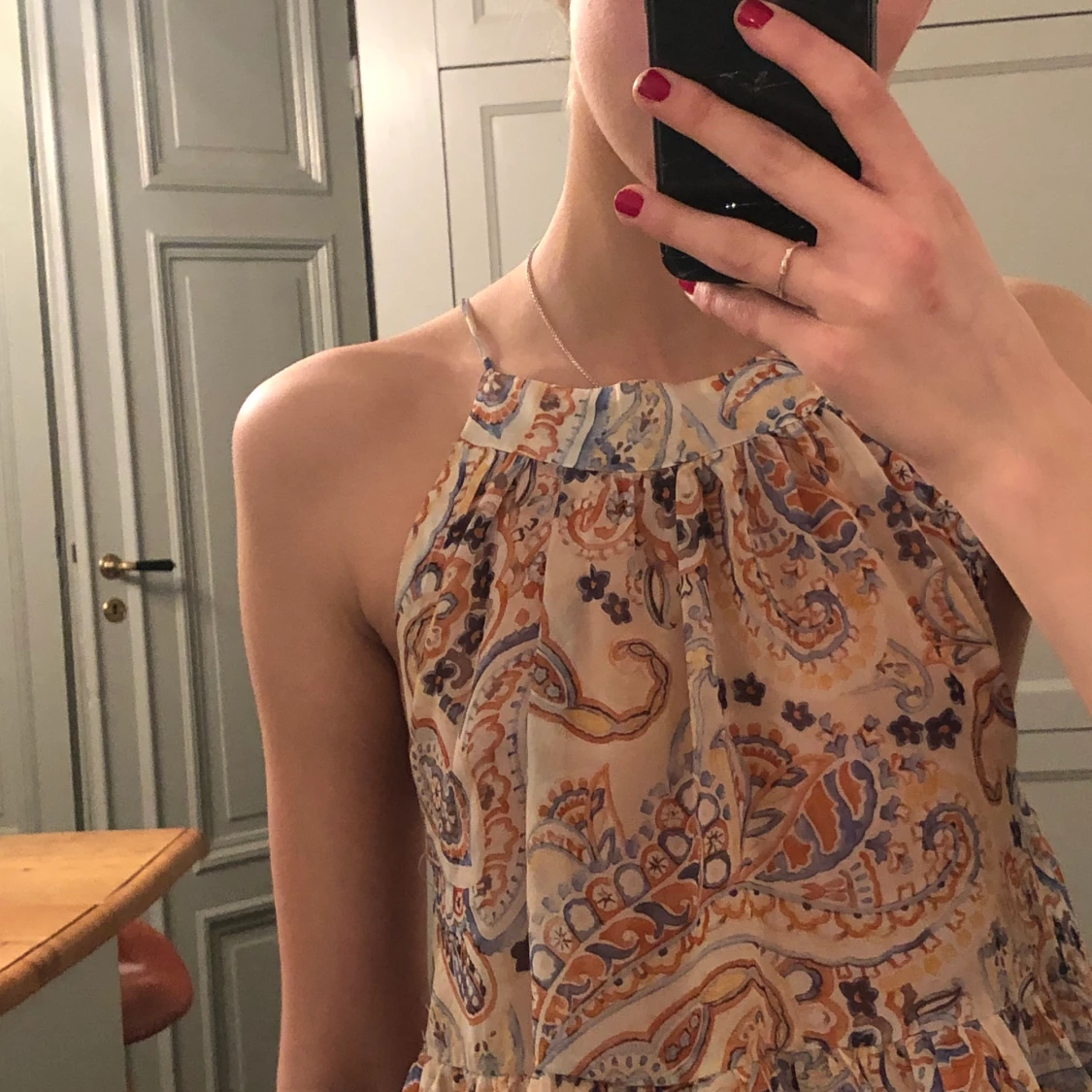 Mönstrat Linne från Mango - 90