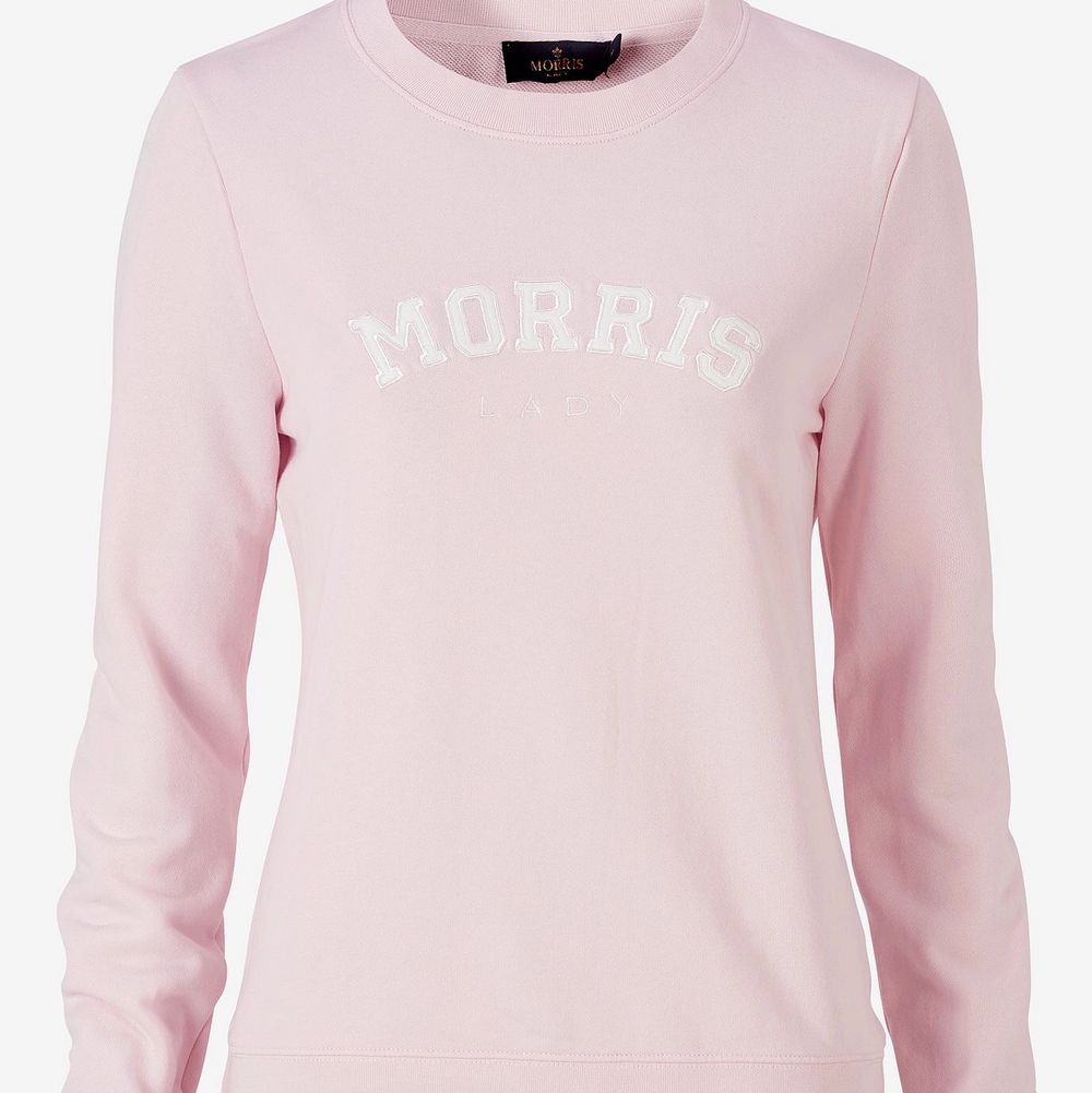 En rosa sweatshirt från Morris. Den är i storlek M & är dessutom i väldigt bra skick! . Huvtröjor & Träningströjor.