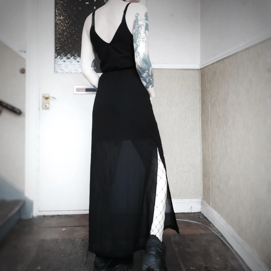 Svart Långklänning 🖤 - 91