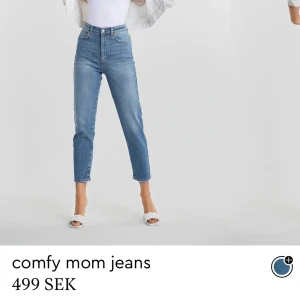 Gina mom jeans - Säljer dessa snygga mom jeansen från ginatricot💙Strl. 34