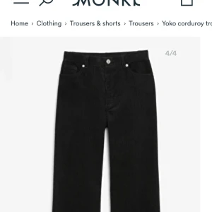 Jeans - Vida manchester jeans från Monki, storlek 34, 200kr+ frakt