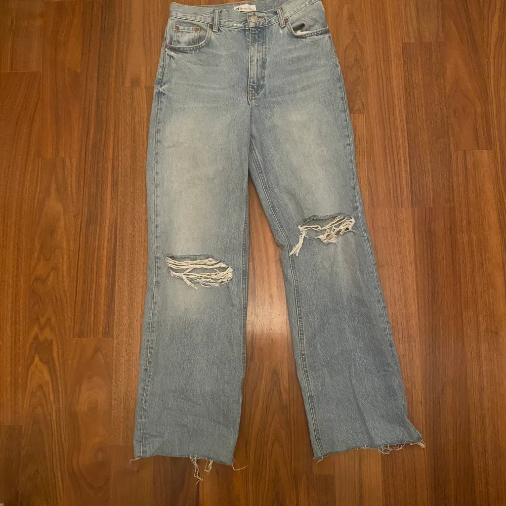 Highwaist jeans, fint skick. Jeans & Byxor.