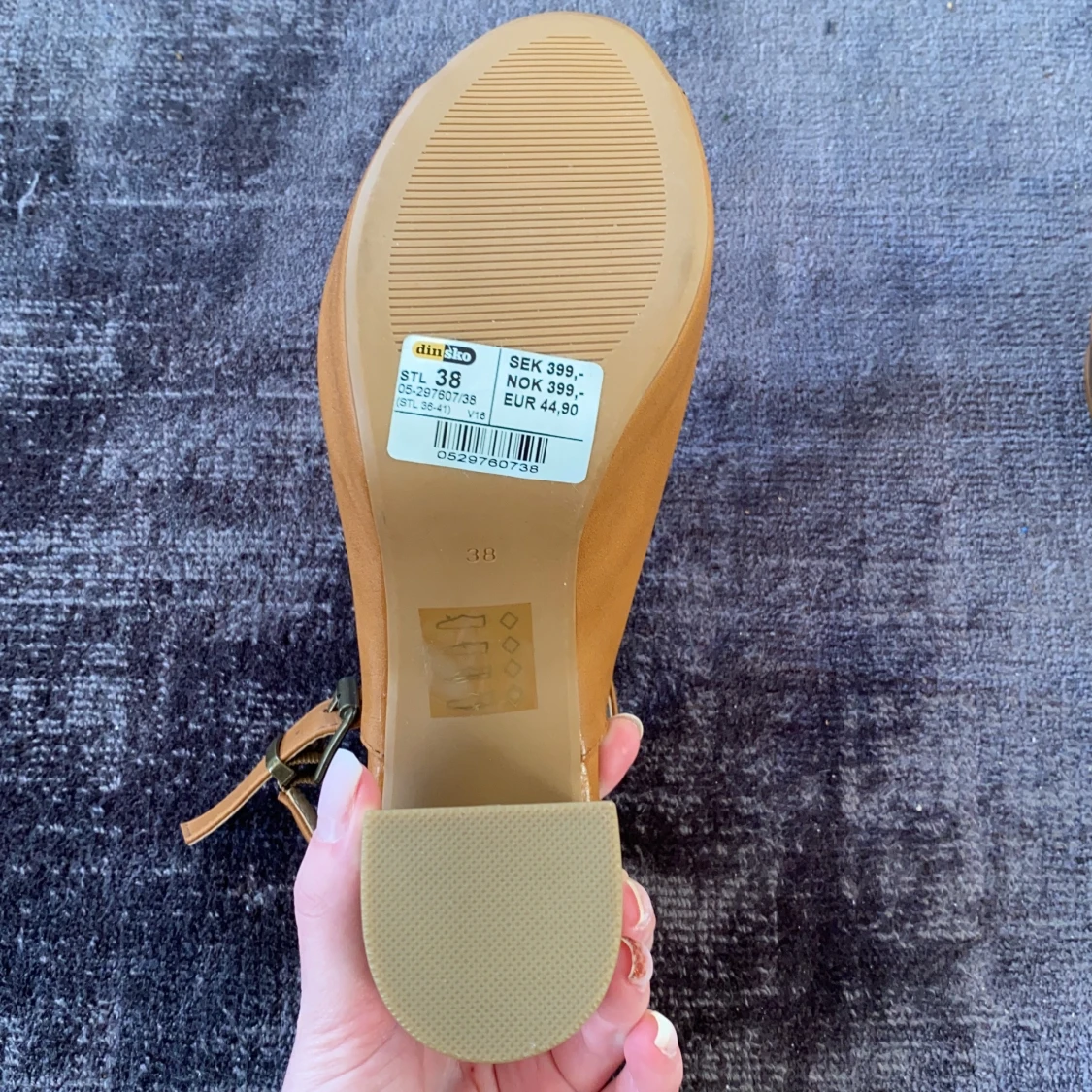 Oanvända klackskor  - 90