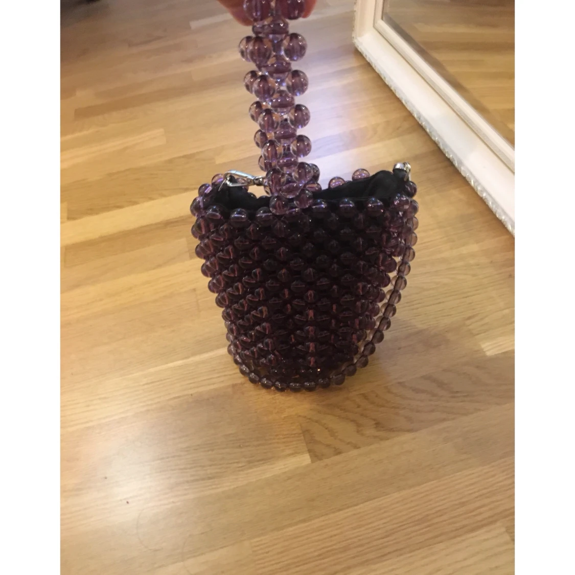 Lila pärl väska 🦄 - 90