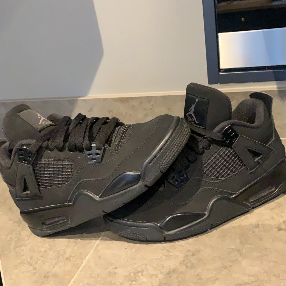 Jordan 4 Black Cat, storlek 38,5 - 90