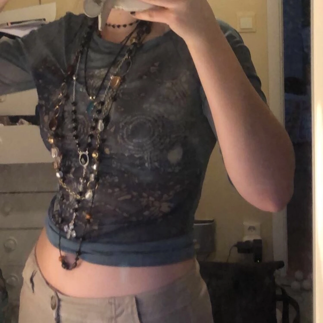 Genomskinlig tröja  - 90