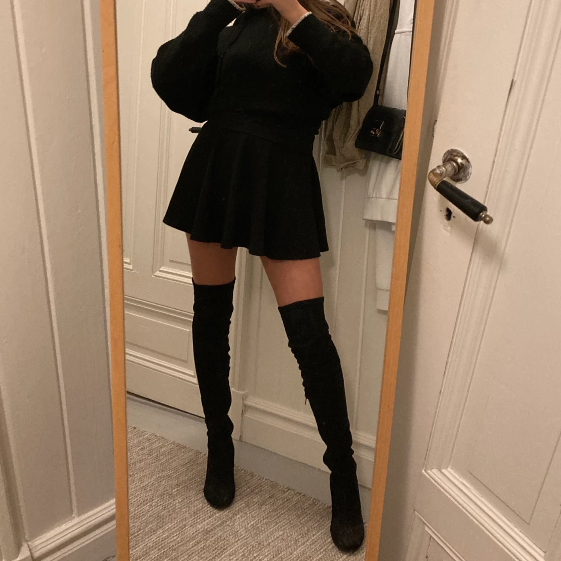 Thigh high klackar från Nelly 