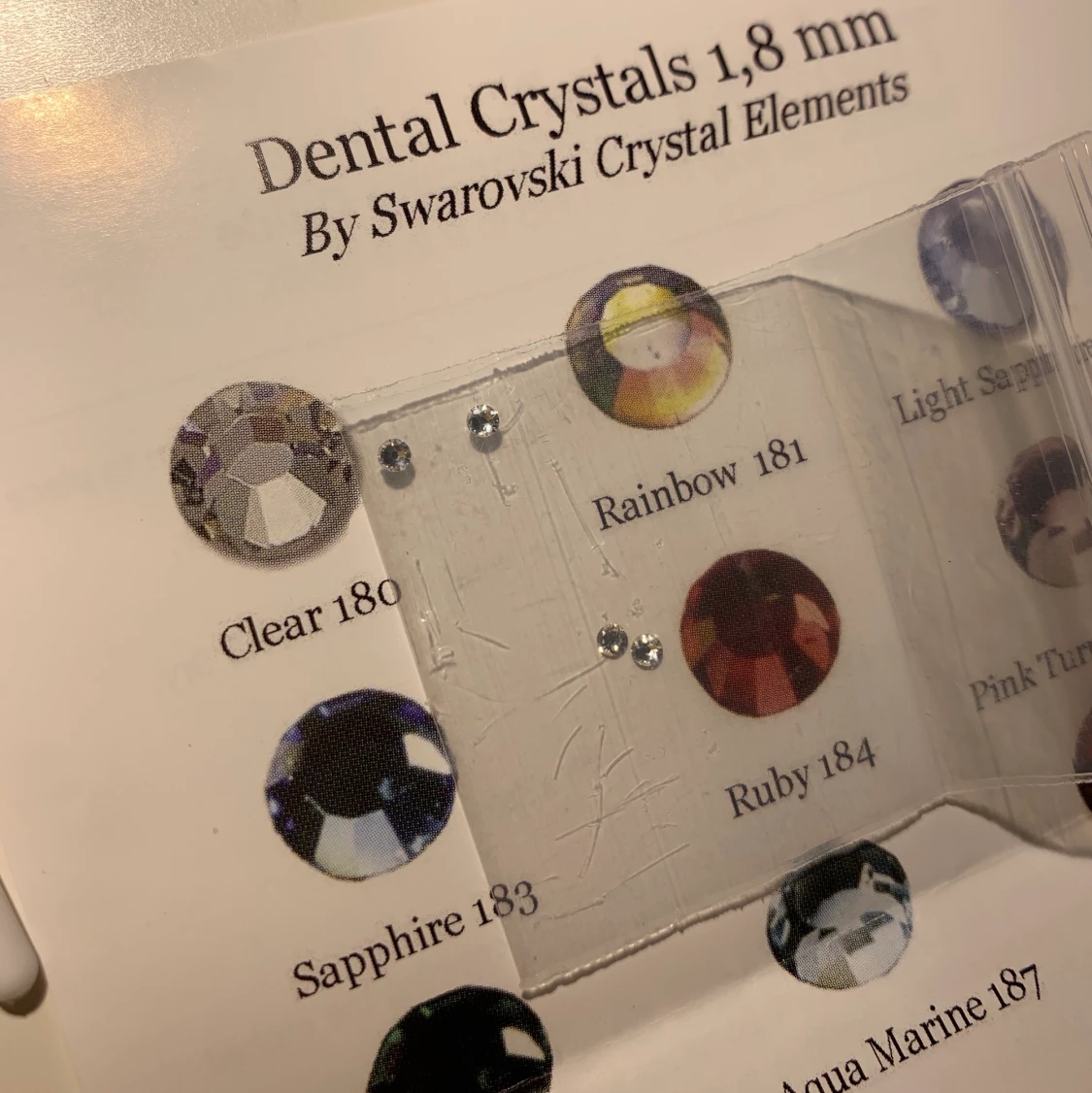 Swarovski tandsmycken - 91