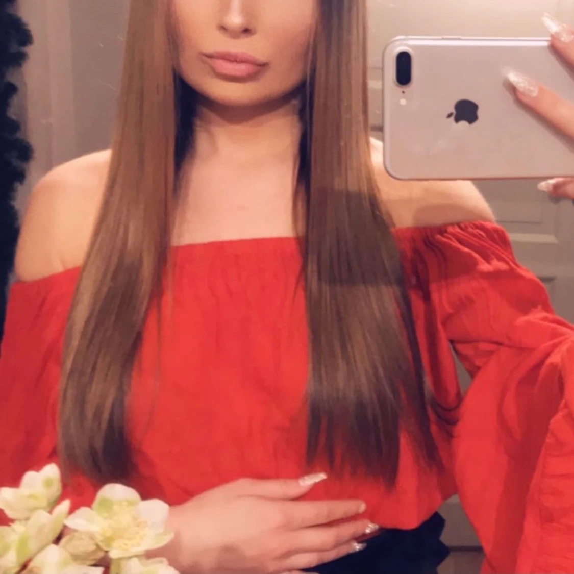 Röd topp från TigerMist, storlek XS - 90