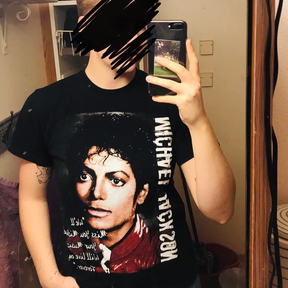 T-Shirt med Michael Jackson-motiv, jättesnygg graphic t-shirt💫 . T-shirts.