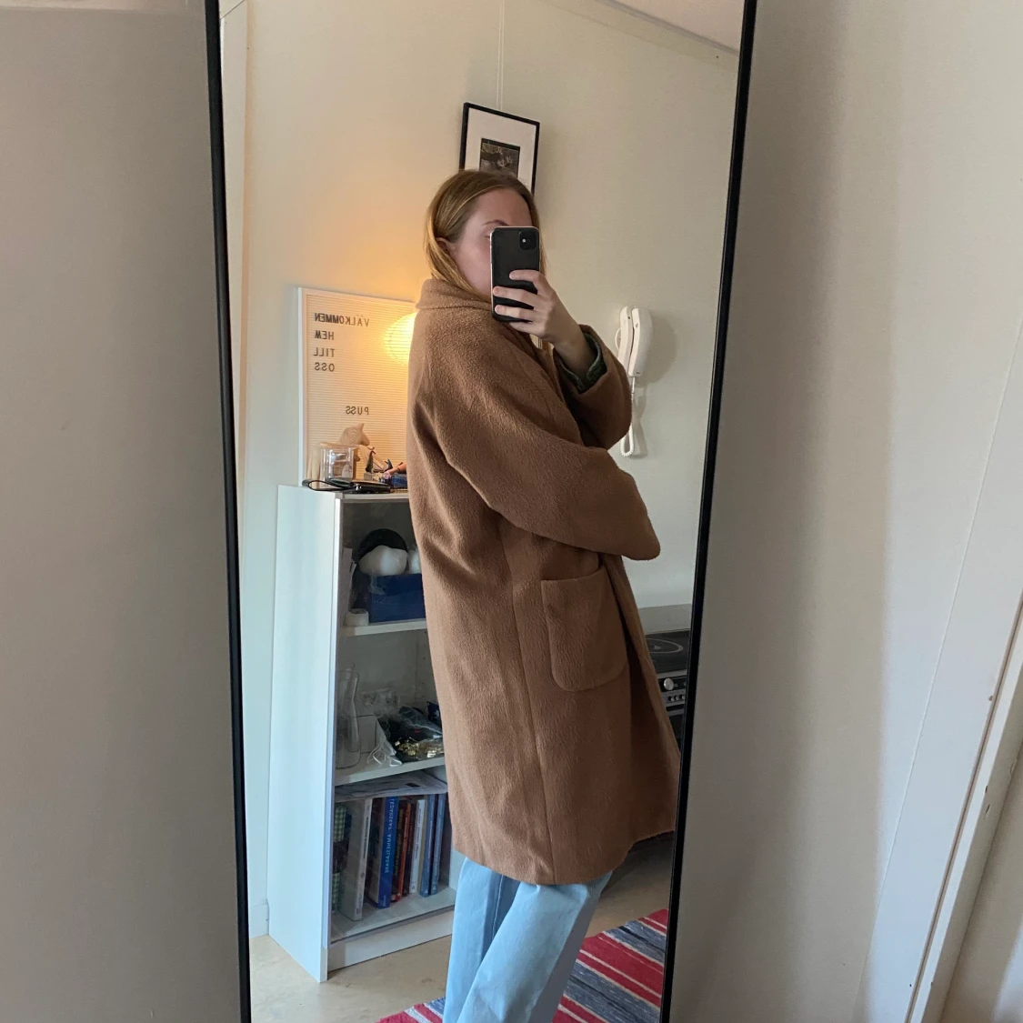 Brun vinterkappa - 91