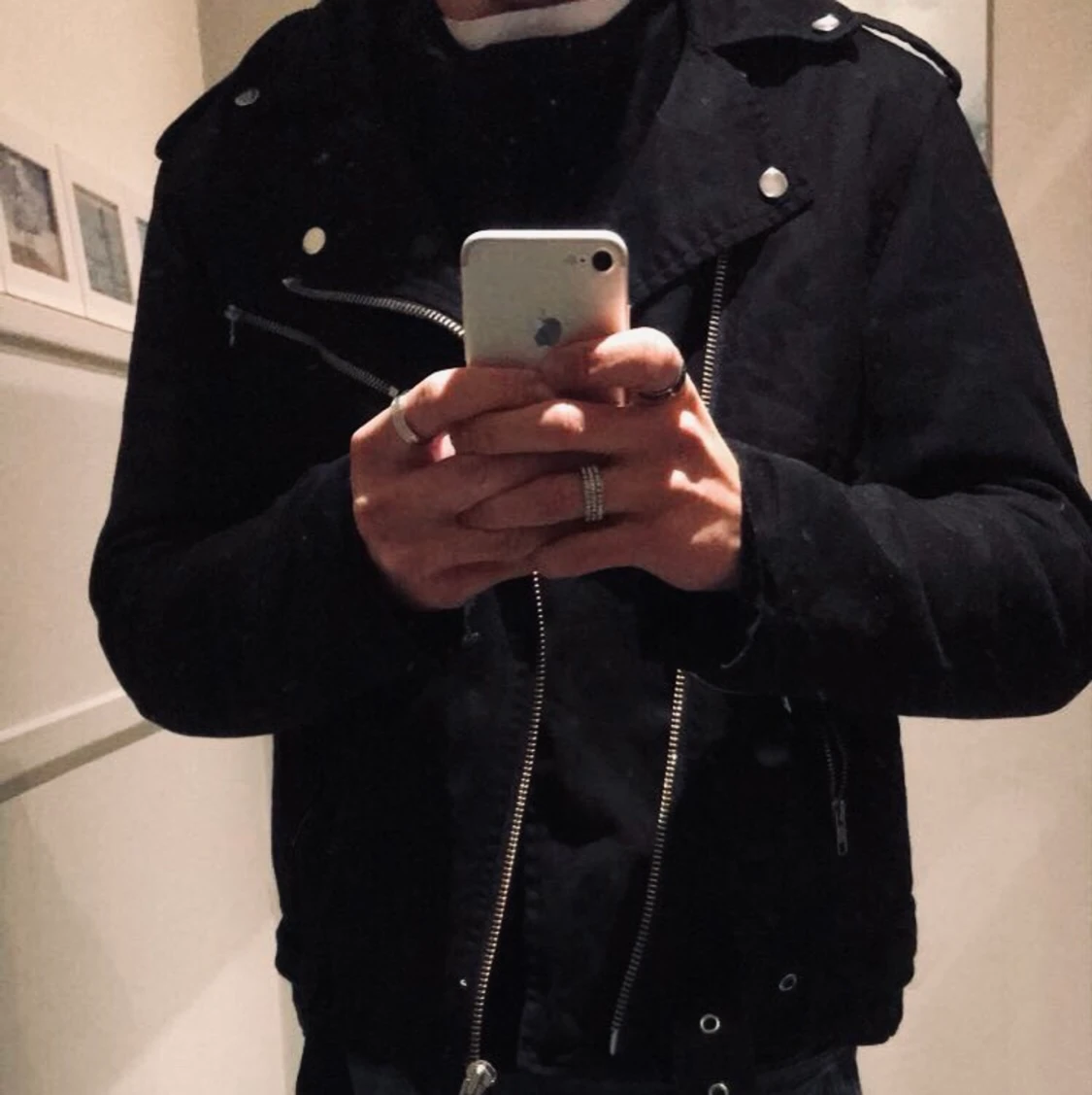 ”Reclaimed vintage” bikerjacket