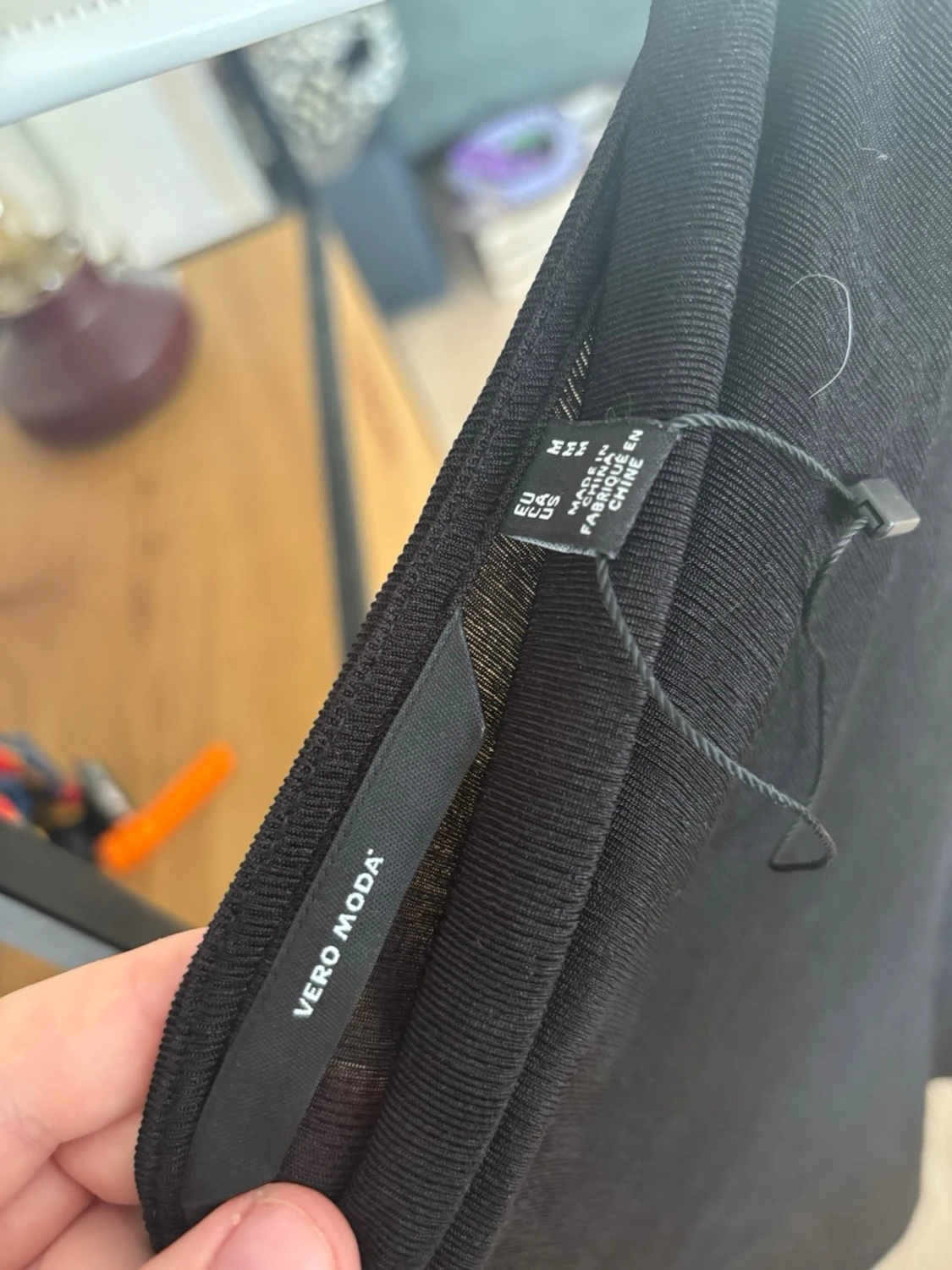 Svart långärmad topp Vero Moda - 1