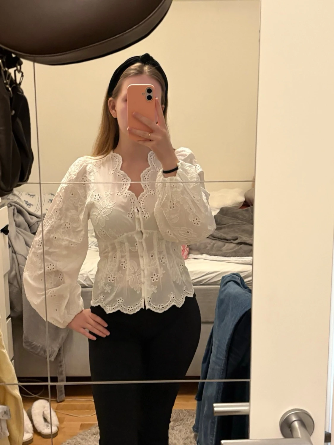 Vit blus - 1