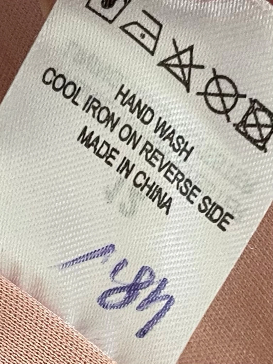 Rosa oneshoulder långklänning med knyt - 4