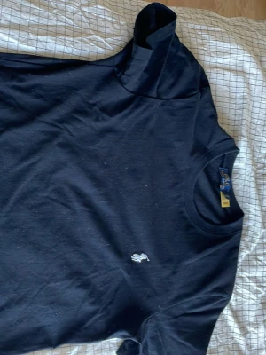 Svart t-shirt från Polo Ralph Lauren - Klassisk svart t-shirt från Polo Ralph Lauren med rund halsringning och den ikoniska broderade loggan på bröstet. Tillverkad i mjuk bomull och har en normal passform. Perfekt basplagg för en clean och stilren look.