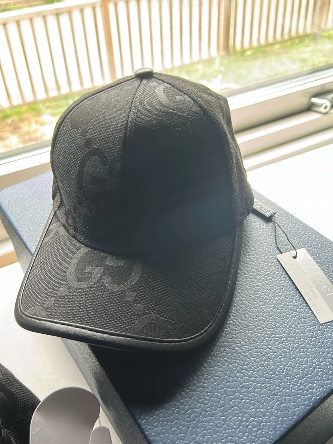 Svart gucci keps