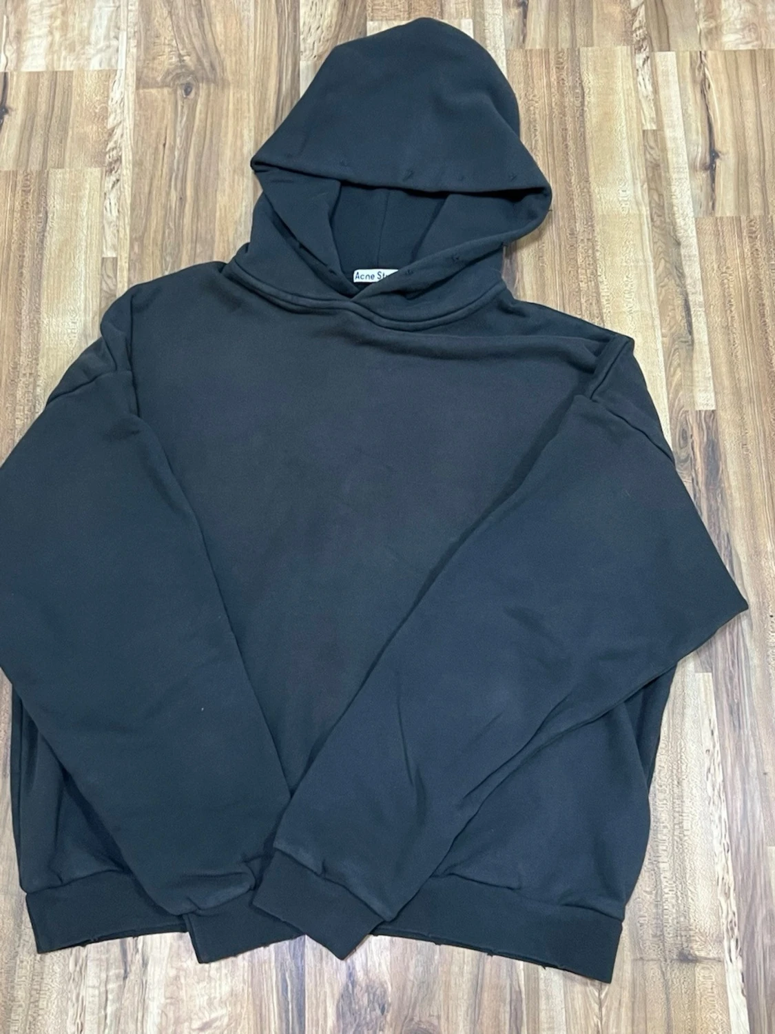 Acne Studios Hoodie Svart - 3