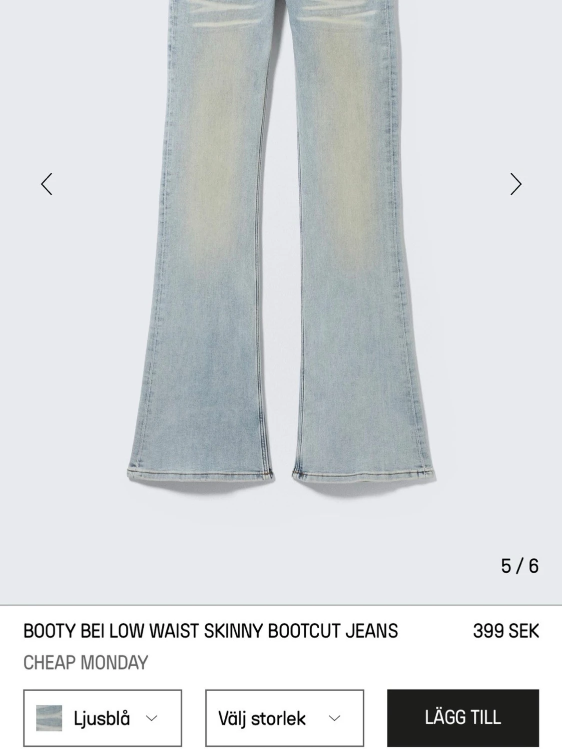 Bootcut jeans från Cheap Monday - 2