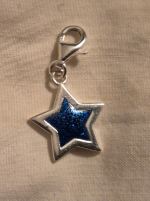 Vacker berlock/charm Thomas Sabo - Vacker berlock/charm från Thomas i silver (925) och blå emalj. Nypris 439 kr