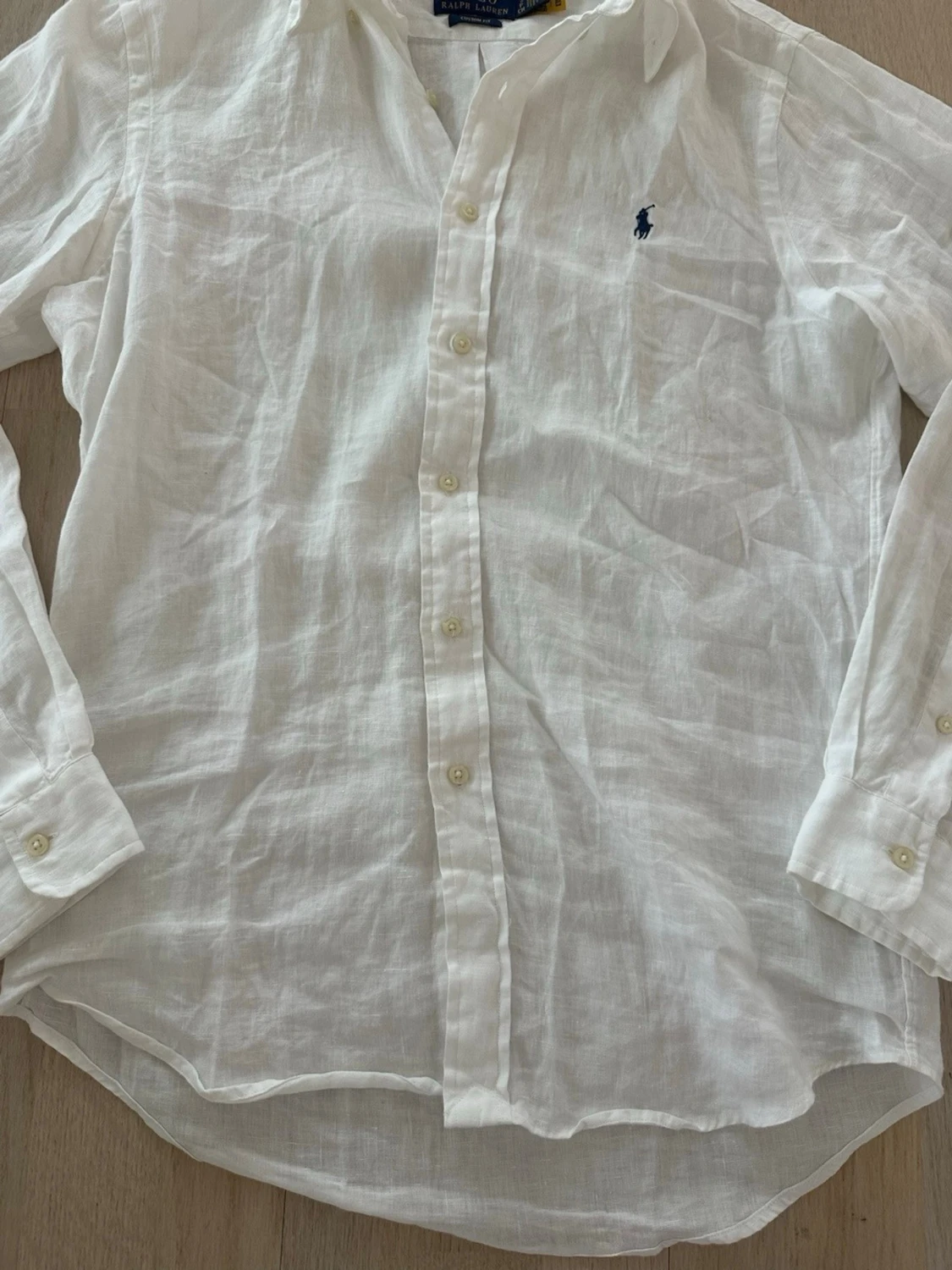 Vit linneskjorta från Polo Ralph Lauren - 4