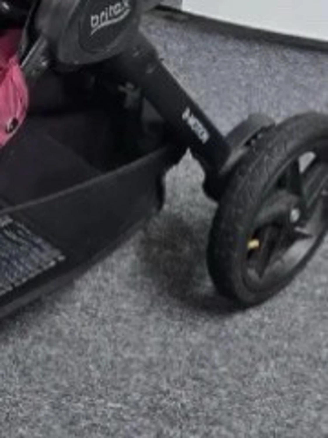 Britax barnvagn vinröd och svart - 3