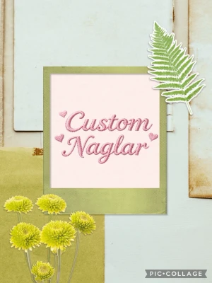 Custom lösnaglar - 💗