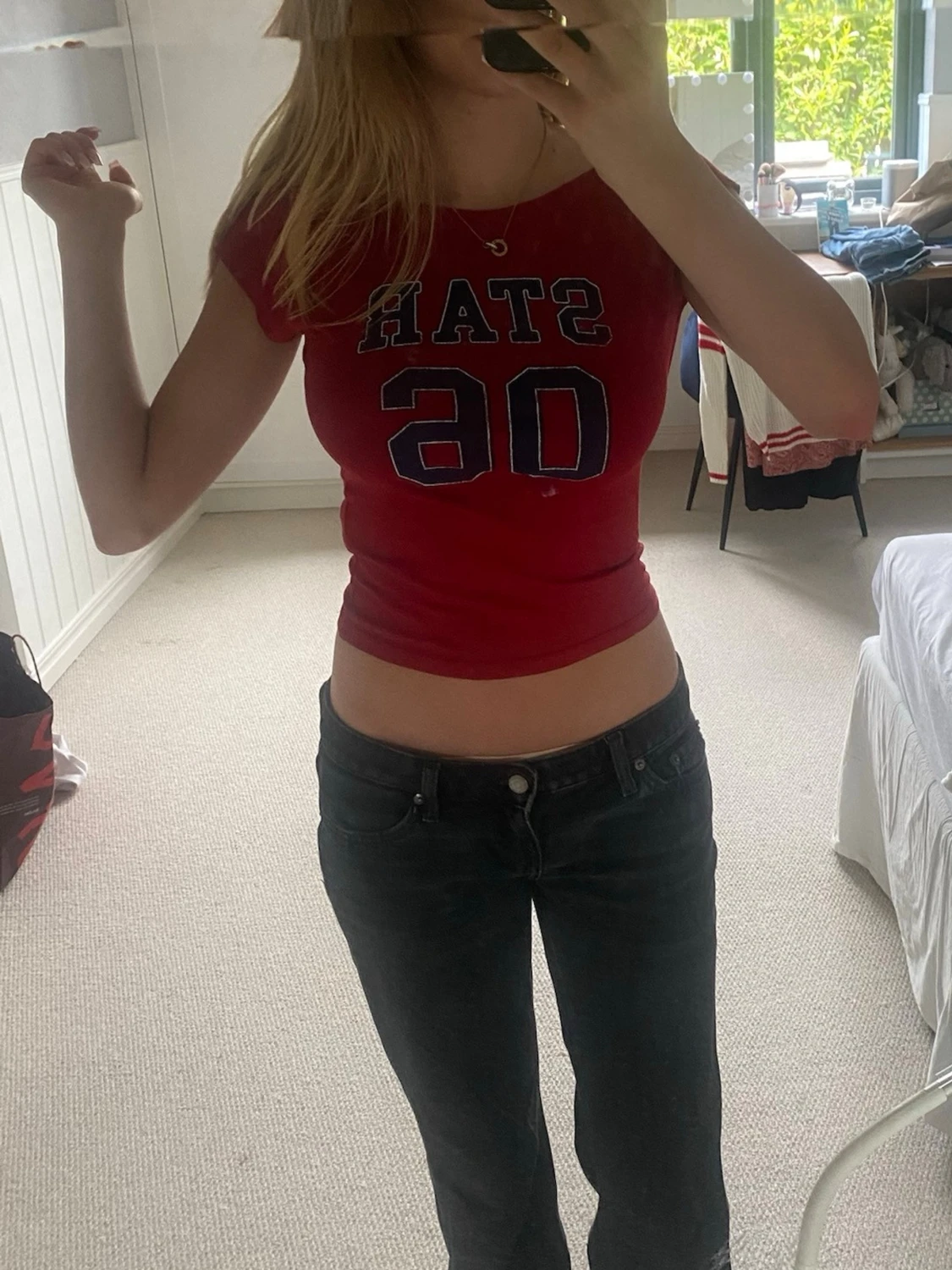 Röd topp Subdued - 1