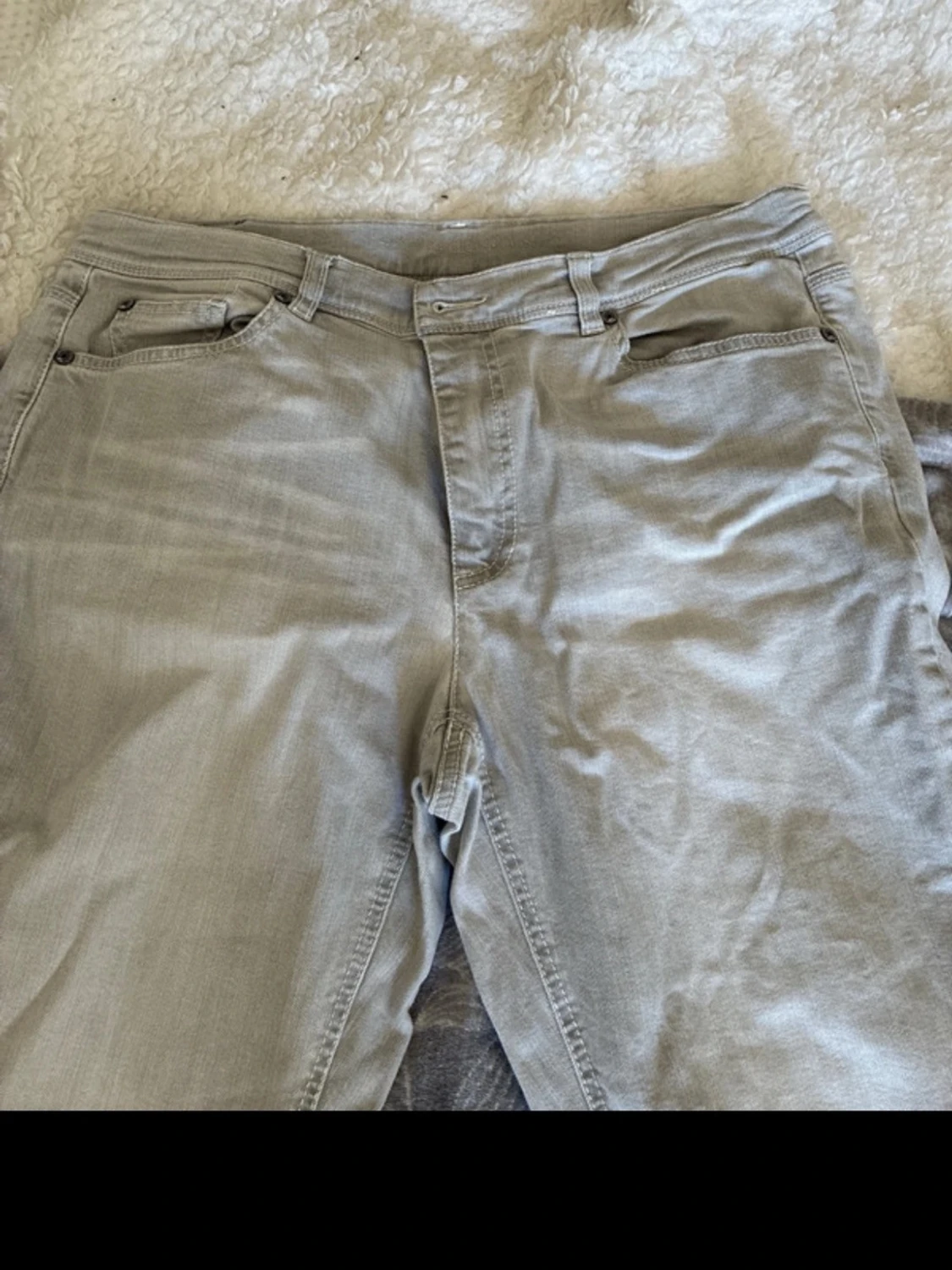 Ljusgrå jeans från Raffaello Rossi