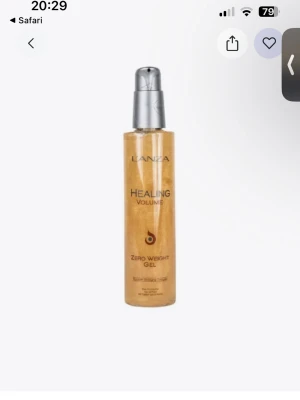 L'anza Healing Volume Zero Weight Gel - Få maxad volym utan att håret känns tungt! 😍 Säljer denna populära stylinggel från frisörmärket L'Anza. Perfekt för fint hår som behöver fyllighet och ett lyft från rötterna. Viktlös formula: Ger stadga & lyster utan att tynga ner.Värmeskydd: Skyddar vid föning upp till 250°C! Skick: Använd ett fåtal gånger (öppnad i april 2026)