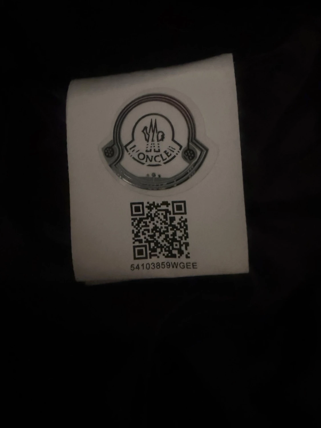Svart pufferjacka med huva Moncler - 5