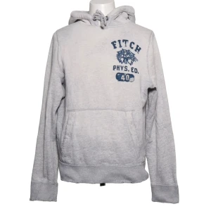 Ljusgrå hoodie från Abercrombie & Fitch - Bra skick. Storlek XL