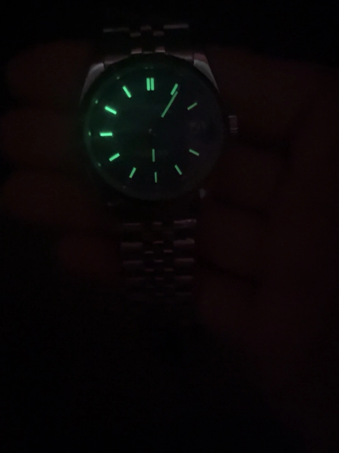 Seiko blå klocka Oyster Perpetual - 1