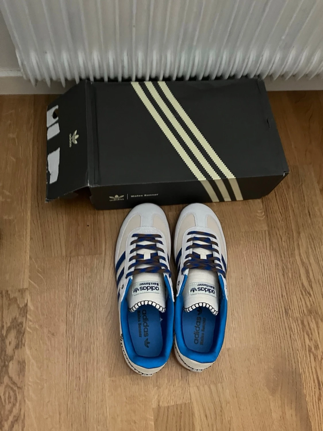 Adidas Wales Bonner sneakers blå/vit - 6