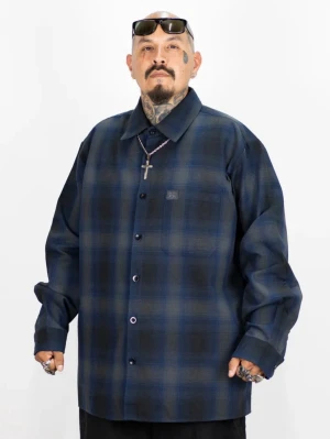 Fb county packet xxl - 2 långarmad skjortor xxl  och 1 hooded denim jacka xl oversize fir