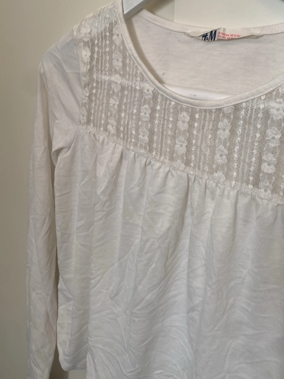 Vit blus - 1