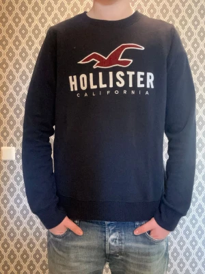 Hollister tröja  - Skick: 8/10 | Storlek: XS | Pris: 599 | Finns inga defekter! | Modellen på bilden är 170, 60kg | Hör av er vid frågor! 🙌