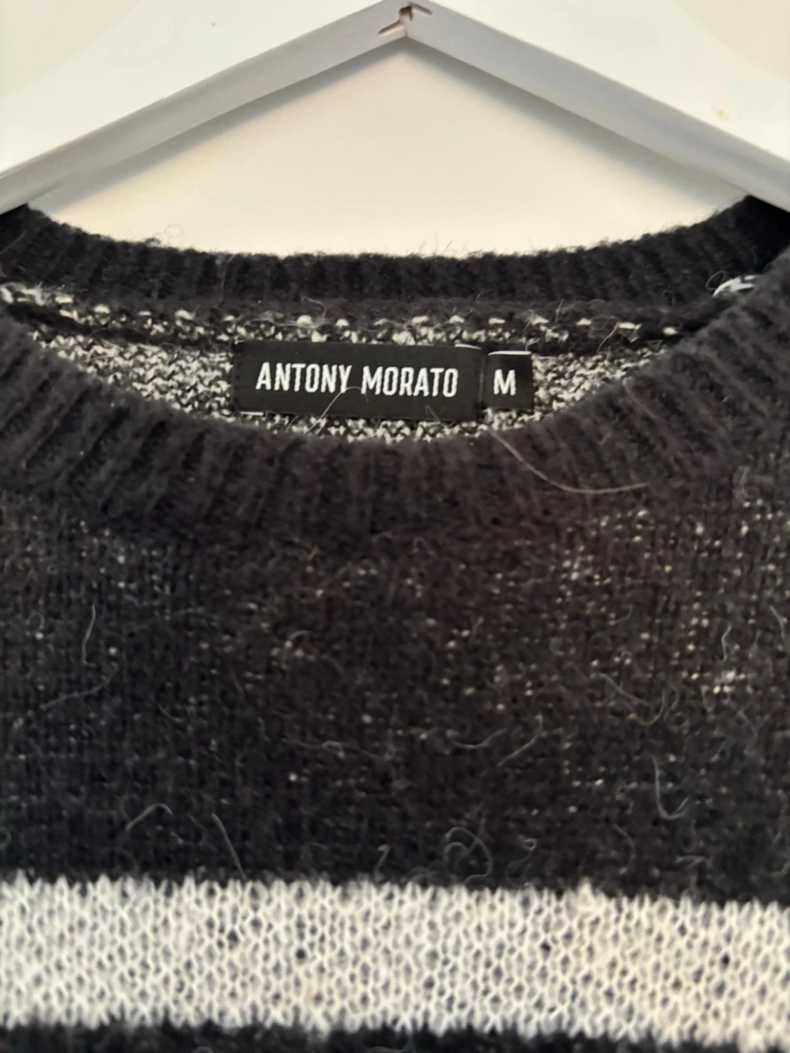 Randig stickad tröja Antony Morato - 1