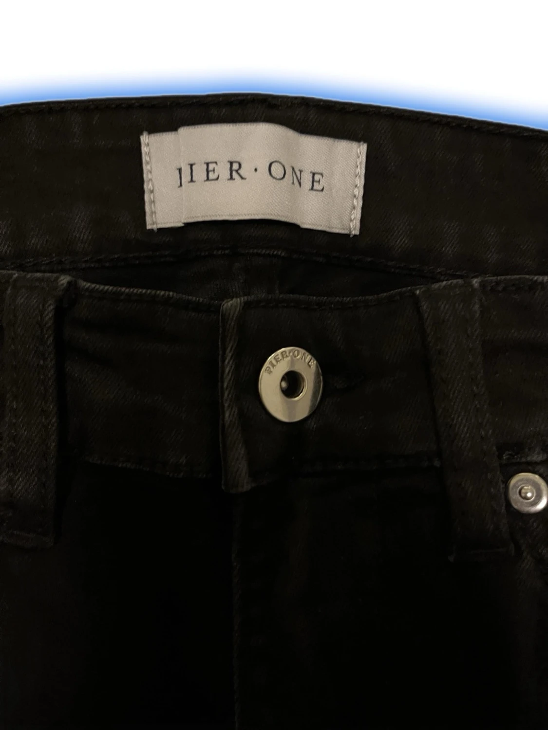 Svarta jeans – slim fit - 3