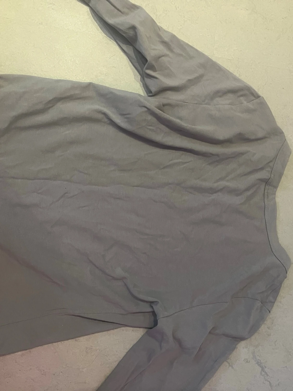 Grå långärmad topp - 1