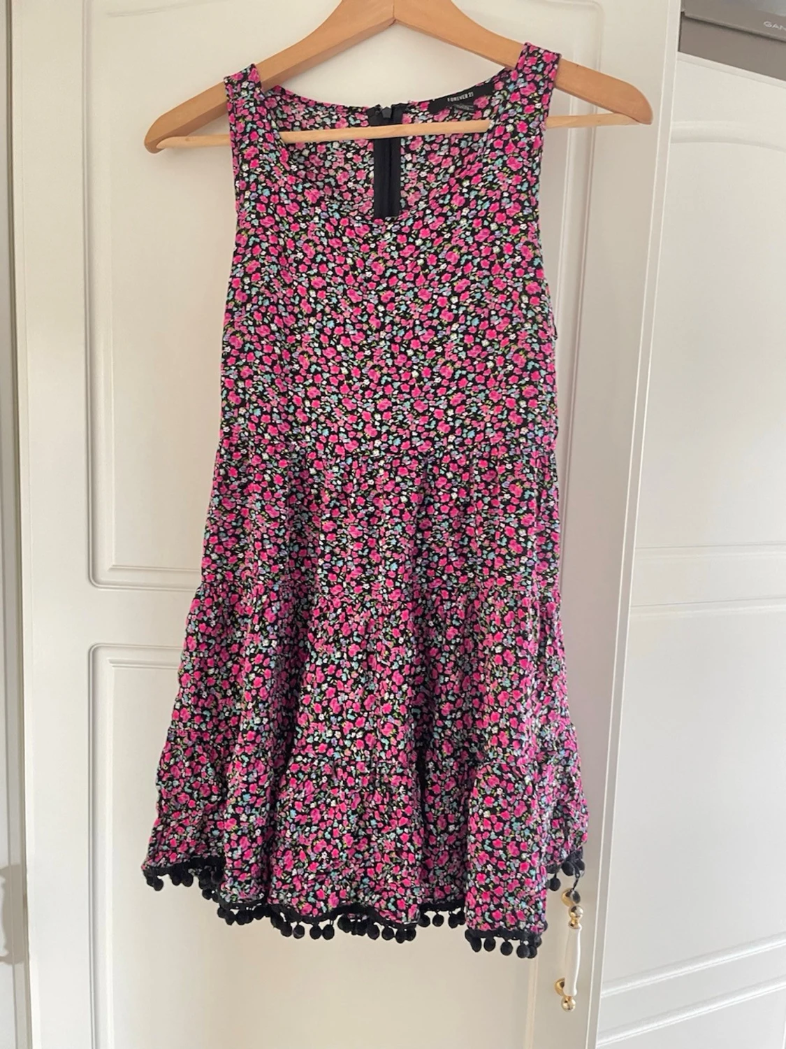 Blommig kortklänning från Forever21