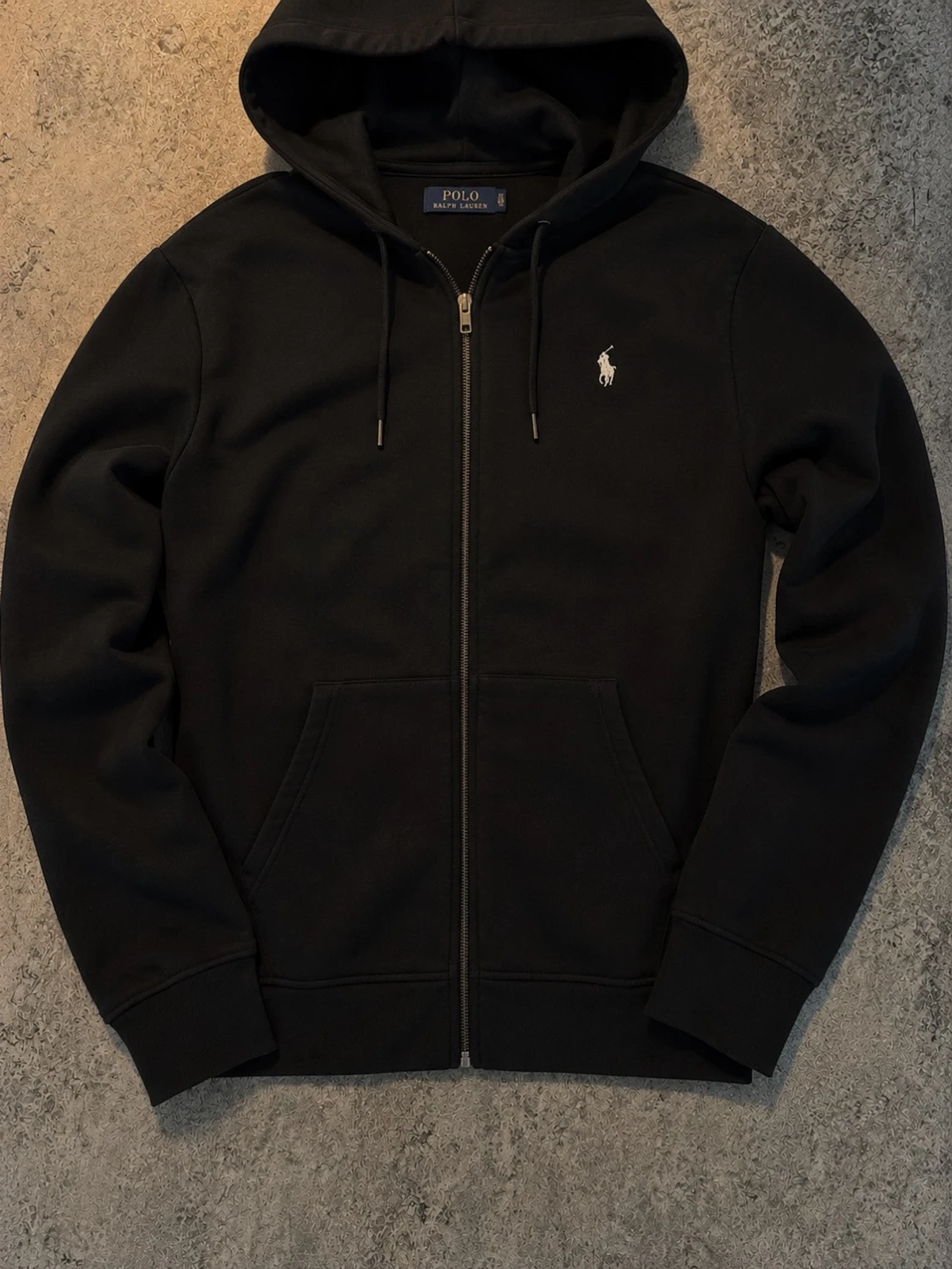 Svart hoodie från Polo Ralph Lauren